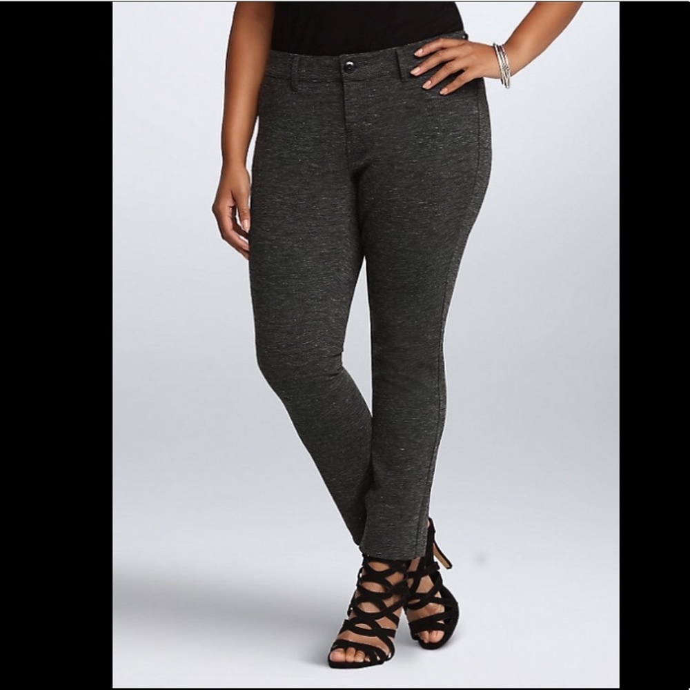 Torrid All-Nighter Pant- Space Dye Ponte Skinny